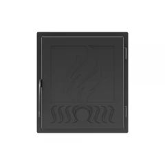 Дверь печная ASTON Антрацит