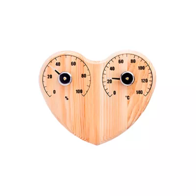 купить Термометр для сауны СБО-3тг банная станция+гигрометр сердце