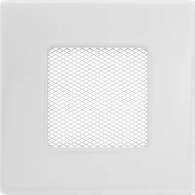 Вентиляционные решетки - Вентиляционная решетка Белая (11*11) 11B
