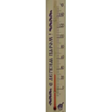 Термометр для сауны малый ТБС-41 "С легким паром" (в пакете)