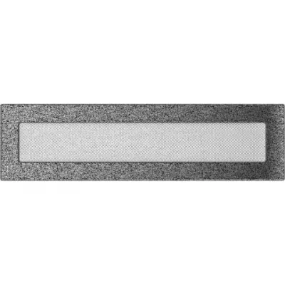 Вентиляционные решетки - Вентиляционная решетка Черная/Серебро (11*42) 42CS