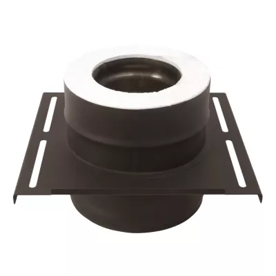 Площадка монтажная BLACK (AISI 430/1,0мм, KERALUX) д.120х200, 300*300мм