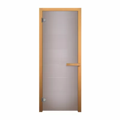 ВЕЗУВИЙ Дверь стекло  Сатин Матовая 180х70 (6мм, 2 петли 716 GB) (ОСИНА) купить