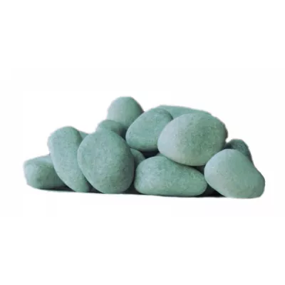Камень Жадеит шлифованный средний (ведро 5 кг) фото