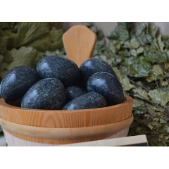 Камень Жадеит "ЧЕРНЫЙ ПРИНЦ" шлифованный (коробка 10 кг)