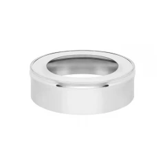 Заглушка нерж. (AISI 430/0,5мм) (115х200)