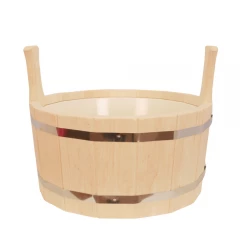 Шайка 12л с пласт. вставкой ОЛЬХА (ПЛ-14)