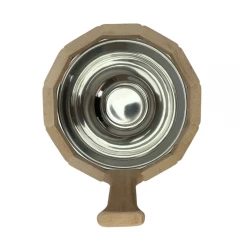 Шайка 3л с нерж. вставкой ОЛЬХА (УН-3)