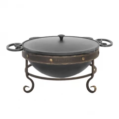 Подставка под казан Везувий 6-8л кованая
