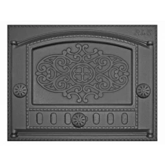 Дверка ДТК-2Б (Р) каминная крашенная (с рисунком) (ДК-2Б)