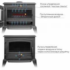 Печь-камин EVEREST F8