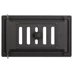 Дверка ДПК (Р) поддувальная краш. черная 250х140 (ДП-2А)