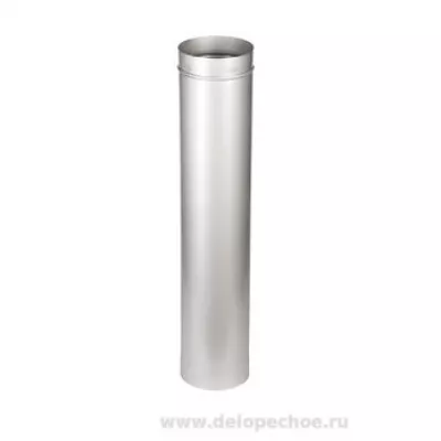Феникс Дымоходная труба 150 (1,0) нерж. мат. 1м фото