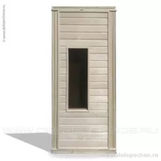 Дверь банная (осина) 1850*750 МС-2 б/п
