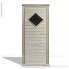 Дверь банная (осина) 1850*750 МС-4 б/п
