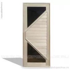 Дверь банная (осина) 1850*750 МС-7 б/п