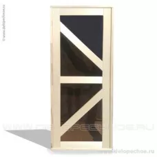 Дверь банная (осина) 1850*750 МС-9 б/п