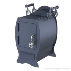 Буржуйка мини с комфоркой 8 мм