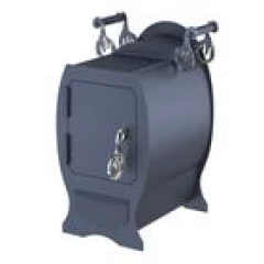 Буржуйка мини с комфоркой 8 мм