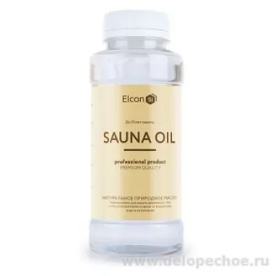 Масло для полков Elcon Sauna Oil 250 мл. купить