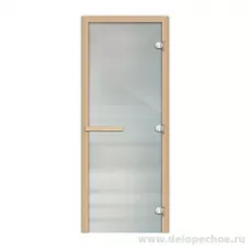 Дверь 1935х620 (2,0х0,7) стекло сатин 8мм