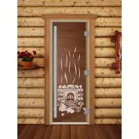 ES Дверь PREMIUM сатин с рисунком 180х60