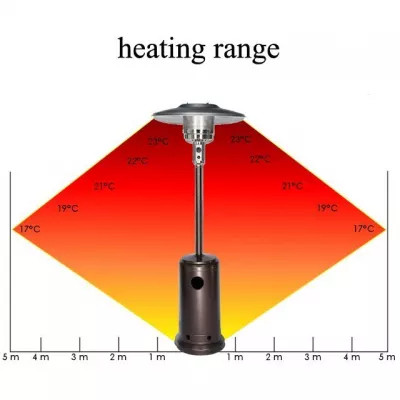 Обогреватель газовый WWT 13B Stainless steel