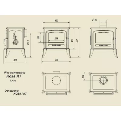 KRATKI Koza/K7/термостат