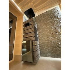 Дровяная банная печь Grill'D Shaman Short (2 каменки)