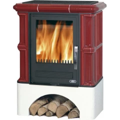 ABX Печь ABX Bavaria K кафельная, белый цоколь