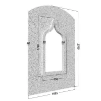 Декоративная арка для хамама №19
