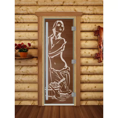 ES Дверь PREMIUM сатин с рисунком 190х60 как сделать