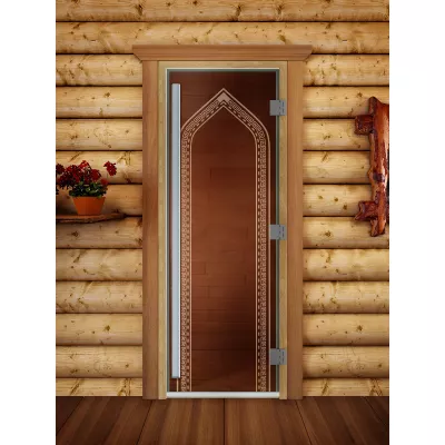 ES Дверь PREMIUM бронза с рисунком 170х70 как сделать