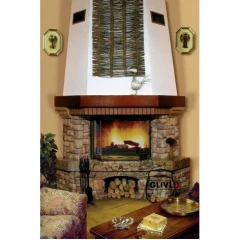 Каминная облицовка GLIVI Латгалия  угловой