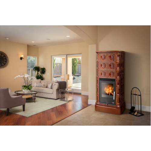 ABX Печь ABX Kaledonie KPI кафельная, с ТО 6.9кВт