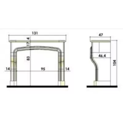 Каминная облицовка CHAZELLES Logis