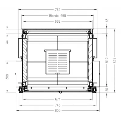 Каминная топка SPARTHERM Varia FDh-574/567