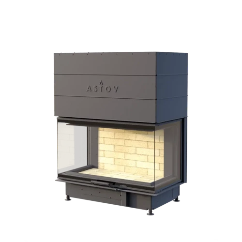 Каминная топка АСТОВ П3C 10057 три стекла