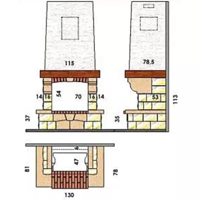 цена Каминная облицовка CHAZELLES Rochette