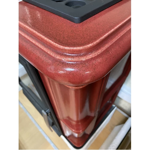 ABX Печь ABX Bavaria K кафельная, белый цоколь, с ТО 6.9кВт