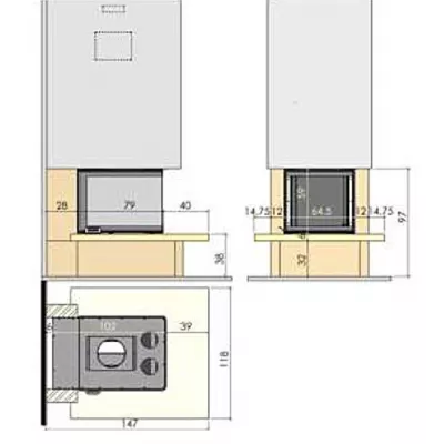 Каминная облицовка CHAZELLES Manhattan