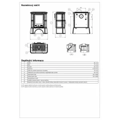 ABX Печь ABX Bavaria K кафельная, кафельный цоколь, с ТО 6.9кВт