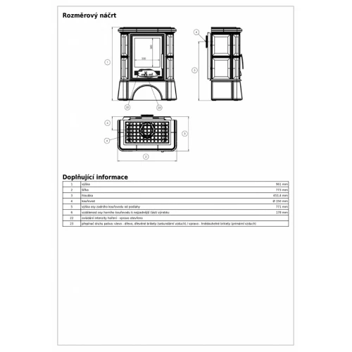 ABX Печь ABX Bavaria K кафельная, кафельный цоколь