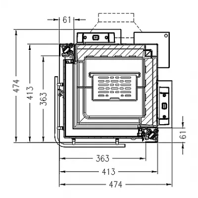 цена Каминная топка SPARTHERM Arte 2LRh-66