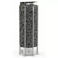 SAWO Электрическая печь Tower напольная пристенная, 8,0 кВт, нерж. сталь, артикул TH5-80Ni2-WL-P, выносной пульт (встроенный блок мощности, пульт покупае
