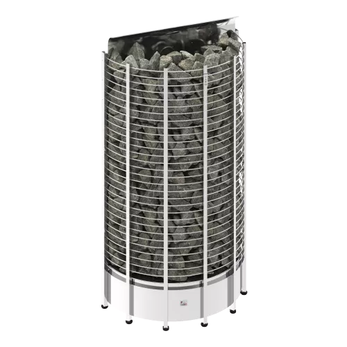 SAWO Электрическая печь Tower напольная пристенная, 18,0 кВт, нерж. сталь, артикул TH12-180NS-WL-P, выносной пульт (пульт и блок мощности докупаются отдел