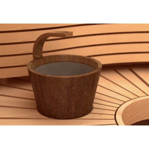 SAWO Ведро Dragonfire 9л, нат.(кедр), 300-D-DRF