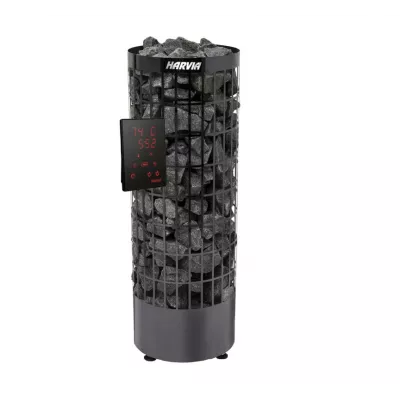 Harvia HARVIA Электрическая печь Cilindro PC70XE, черная (с выносным пультом в комплекте), артикул HPC7004MXE фото