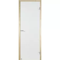 HARVIA Двери стеклянные 8/19 коробка сосна, прозрачная D81904M