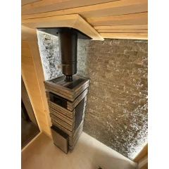 Дровяная банная печь Grill'D Shaman Short (2 каменки)